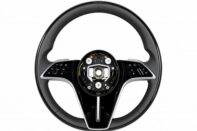 Кермо S-Style (для AMG, чорний -2026 чорні кнопки) для Mercedes CL-class C216 2006-2014 рр