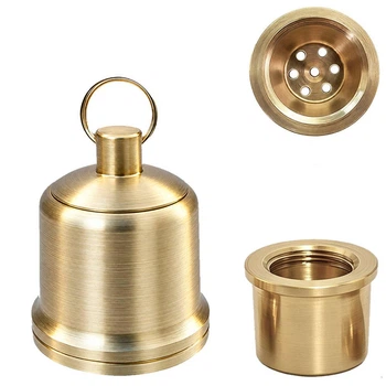 Брелок колпак для курения латунь Keychain Bell