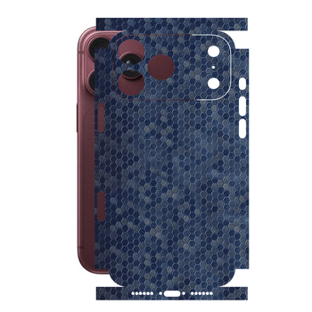 Захисна плівка StatusSKIN для Apple iPhone 18 Pro Max Корпус Вініл Соти сині
