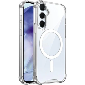 Защитный чехол UniCase AirBag Flow MagSafe для Samsung Galaxy S26 FE / S25 FE - Transparent