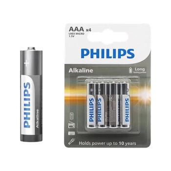 Батарейка Philips LR03 4шт (BAT0676)