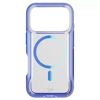 Противоударный чехол Tech21 EvoPro Electric Blue/Jelly Mint MagSafe Case для iPhone 17 Pro