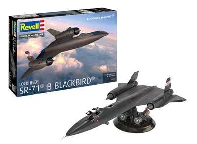 Збірна модель 1:48 літак Lockheed SR-71B Blackbird Revell 03751