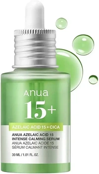 Сыроватка для лица ANUA Azelaic Acid 15 Intense Calming Serum 30 мл