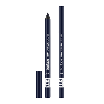 Олівець для очей topface PRO Satin Seal водостійкий PT623, 007 Dark Majesty Темно-синій
