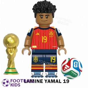 Lego фігурка LAMINE YAMAL 19 Spain FIFA World Cup 2026 (5555-4)
