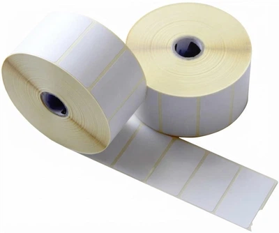 Термоетикетка Tama 40 x 25 мм 2000 етикеток прямокутна 7 шт. White (11426)