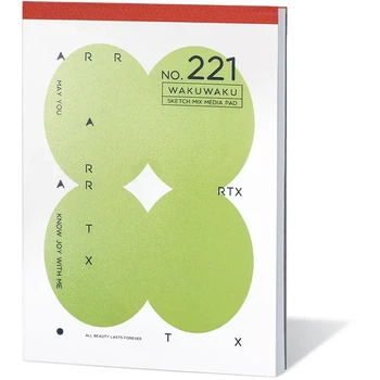 Блокнот Arrtx No.221 A4 Mix Media, 36 листов