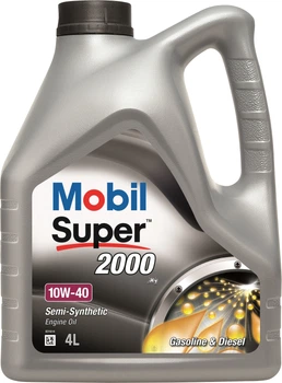 Моторное масло Mobil Super 2000 x1 10W-40 4 л (150018)