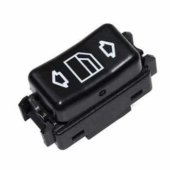 Кнопка склопідіймача лівої двері для Mercedes-Benz W124, W201, W126, W463, чорна (OE 1248204610)