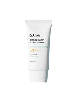 Заспокійливий сонцезахисний крем для обличчя Dr.Oracle Centella Biome Cica Mild Suncream 50ml
