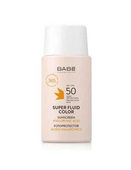 Cонцезахисний суперфлюїд з тонувальним ефектом BABE Laboratorios Super Fluid Color SPF50