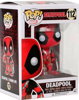 Фігурка Funko POP! Marvel: Deadpool — Deadpool Thumb Up (Дедпул з палецем вгору) #112