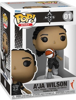 Фигурка Funko POP! WNBA: Las Vegas Aces — A'ja Wilson (ЭйДжа Уилсон) #01