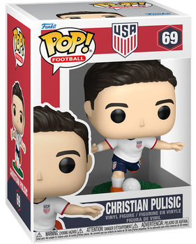 Фигурка Funko POP! Football / Soccer: Christian Pulisic (Кристиан Пулишич) #69