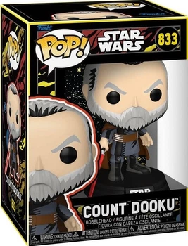 Фігурка Funko POP! Star Wars: May the 4th Be With You — Count Dooku (Retro) (Граф Дуку / Ретро) #833