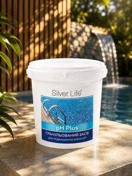 Средство для повышения уровня рН воды SVOD Silver Life рН Plus 0.8кг