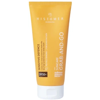 Крем солнцезахисний SENSITIVE DEFENCE SPF50+ для обличчя і тіла HISTOMER 200мл H283