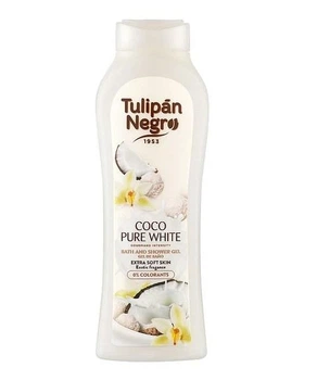 Гель для душу Tulipan Negro ніжний кокос, 650 мл