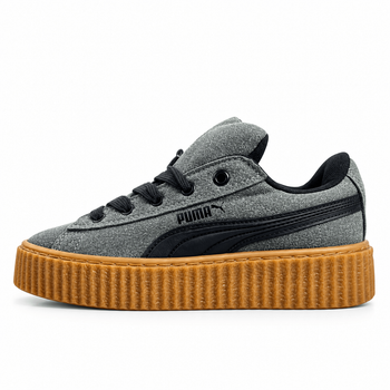 Женские кроссовки демисезонные Fenty 36 Grey-Black