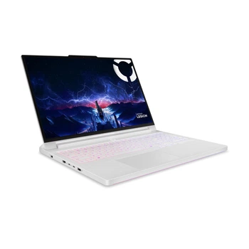 Ноутбук Lenovo Legion Pro 7 16IAX10H Glacier White 16" OLED 2560x1600 240 Гц / Intel Core Ultra 9 275HX / NVIDIA GeForce RTX 5080 / RAM 32 ГБ / DDR5 / SSD 2 ТБ / Windows 11 Home / 2.72 кг (83F500JSUS)