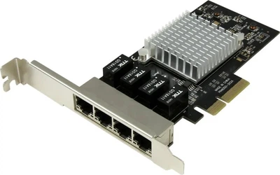 Мережева карта Startech 4-Port Gigabit Ethernet (ST4000SPEXI)