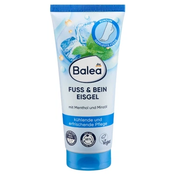 Крем для ухода за кожей охлаждающий ноги Balea Fuss Bein Eisgel с ментолом и маслом мяты 100 мл
