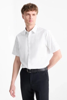 Рубашка из хлопка C&A 2235568c70 XXL белая (100016000)
