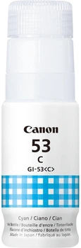 Atrament Canon GI-53C Cyan (4673C001)