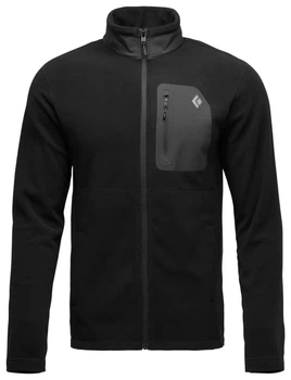 Кофта флісова чоловіча Black Diamond M RiftFZ Fleece Jacket, Black/Black (S)
