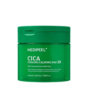 Охлаждающие и успокаивающие педы с центеллой Medi Peel Cica Cooling Caiming Pad 2x