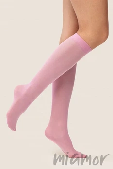 Гольфи з мікрофібри Gabriella Microfibre 50 den One Size Рожеві