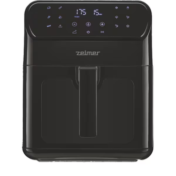 Фритюрница ZELMER ZAF6500 с горячим воздухом, 1,89 кг, 6,5 л, 1500 Вт, черная