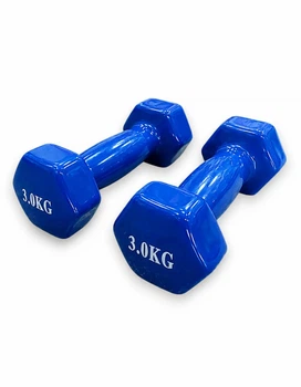 Гантели Bavar Sport (2 по 3 кг) виниловые синий