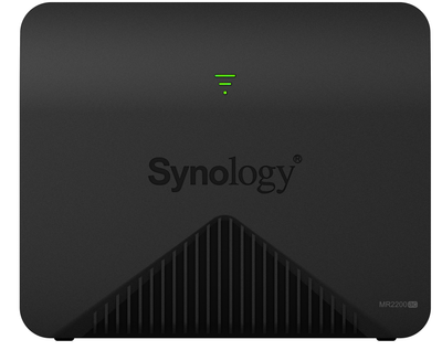 Беспроводной маршрутизатор Synology MR2200ac AC2200 Tri-Band Wi-Fi 5 Черный (102323715) - Уценка