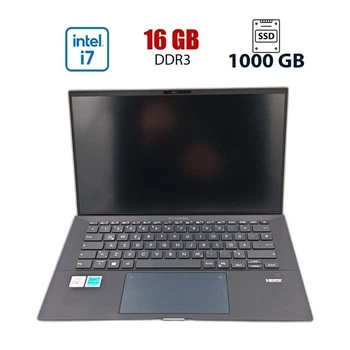 Ультрабук ASUS ExpertBook B9450F / 14" (1920x1080) IPS / Intel Core i7-10510U (4 (8) ядер по 1.8 - 4.9 GHz) / 16 GB DDR3 / 1000 GB SSD / Intel UHD Graphics / WebCam б/у