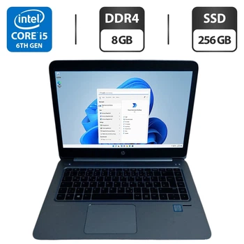 Ноутбук HP EliteBook Folio 1040 G3 / 14" (1920x1080) TN / Intel Core i5-6200U (2 (4) ядра по 2.3 - 2.8 GHz) / 8 GB DDR4 / 256 GB SSD / Intel HD Graphics 520 / WebCam б/у