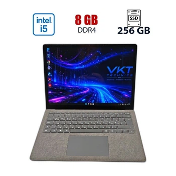 Ультрабук Microsoft Surface Laptop 5 Model 1950 / 13.5" (2160x1440) IPS Touch / Intel Core i5-1235U (10 (12) ядер по 1.3 - 4.4 GHz) / 8 GB DDR4 / 256 GB SSD / Intel Iris Xe Graphics / WebCam б/в
