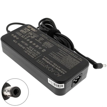 Блок живлення для ноутбука ASUS 19 V, 9.5 A, 180 W, 5.5*2.5 мм, L-подібний роз'єм, black, OVALE