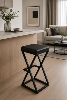Стілець барний в стилі лофт EcoLoft PU-2453