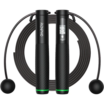 Умная скакалка RENPHO Jump Black (R-Q008-BK)