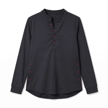 Удлиненный женский свитер свободного кроя MellyWeave, черный, размер L-XL