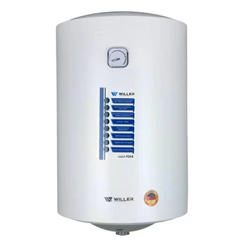 Бойлер WILLER EV80R-FOLK вертикальний 80 л білий колір мокрий тен 1,5 кВт.