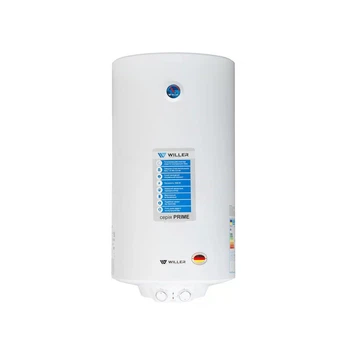 Бойлер WILLER EV100DR-Prime вертикальний 100 л білий колір сухий тен 1,5 кВт.