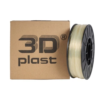 Филамент PETG (CoPET) 1,75 мм, 0,85 кг, прозрачный