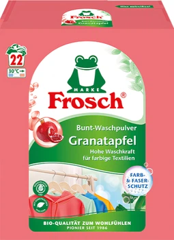 Пральний порошок Frosch Гранат для кольорових речей 1.45 кг (4001499969515)