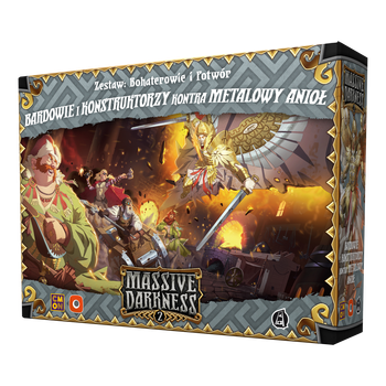 Gra planszowa Portal Games Massive Darkness 2: Bardowie i Konstruktorzy kontra Metalowy Anioł - Dodatek (5902560389166)