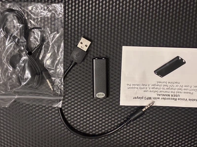 Диктофон Savetek 200 original 8 гб памяти до 15 часов записи с функцией голосовой активации