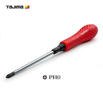 Викрутка TAJIMA PH0 магнітна 4х100 мм Cr-V-Mo (1301-0091)