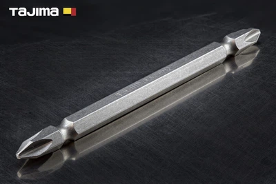 Біта хрестова TAJIMA PH2 двостороння магнітна 100 мм (1303-2180)